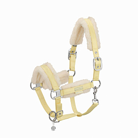 Недоуздок MATTGLOSS EVO-WOOL DOUBLE Platinum Pure 23 S/S