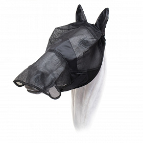 Маска от насекомых для лошади EQUIMAN, закрывающая нос