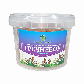 Печенье гречневое LuckyPro для лошадей 200г