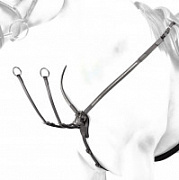 Подперсье со вставками металлической фурнитуры EMPORIO