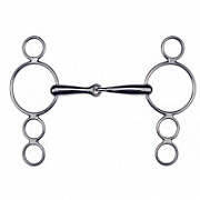 Трензель олимпийский 4 кольца, грызло 17 мм