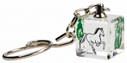 Брелок для ключей «Лошадь», стекло  КД