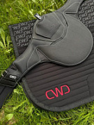 Подпруга конкурная анатомическая с фартуком карабином и защитой на карабине