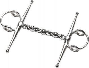 Трензеь Waterford многозвенный для гэга с усами