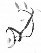 Уздечка "NO STRESS" с дутым налобником