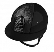 Шлем Kep Cromo 2.0 Polish Metal  с решеткой polish и обсыпкой из страз спереди