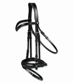 Уздечка S-Line Blackshine с самозатягивающимся капсюлем