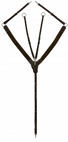 Подперсье с широкими резинками и мартингалом