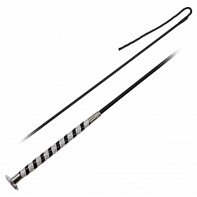 Хлыст выездковый "EQUIMAN" со стразами на ручке