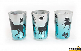 3 подставки для свечей «Лошади» КД