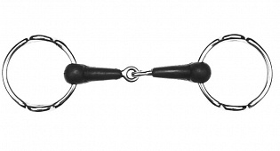 Трензель для гэга с обрезиненным грызлом