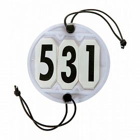 Номерок для стартов ( 3 цифры )