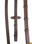 Повод резиновый с ограничителями Equipe Emporio