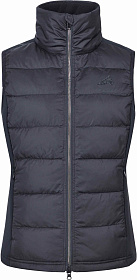 Жилетка женская комбинированная с высоким воротом ESCaryn