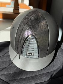 Шлем Kep Cromo 2.0 Textile с передней вставкой laminated leather