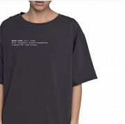 Футболка оверсайз с цифровой печатью