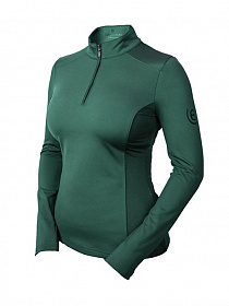 Водолазка тонкая на молнии Vision Top Sycamore Green