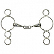 Трензель олимпийский "восьмерка", дутый EQUIMAN