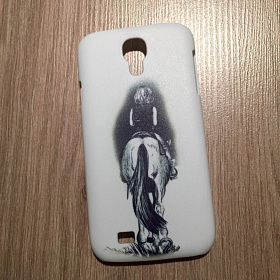 Чехол на Samsung "Девочка на пони"