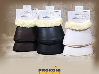 Колокольчики кожаные с мехом Kentucky