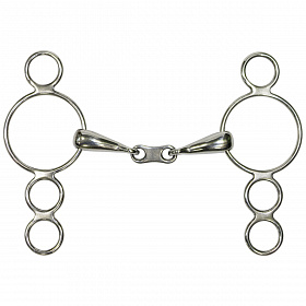 Трензель олимпийский "восьмерка", дутый EQUIMAN