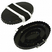 Скребница металлическая для лошади "EQUIMAN"