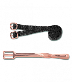 Шпоры с тренчиками женские Rose Gold