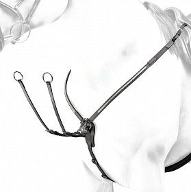 Подперсье со вставками металлической фурнитуры EMPORIO