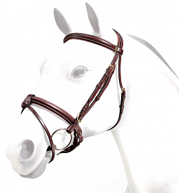 Уздечка со съемным ремнем на капсюле без повода