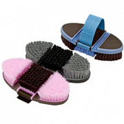 Щетка "EQUIMAN" гибкая, натуральная мягкая щетина