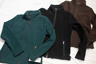 Кофта женская флисовая на молнии ANNA