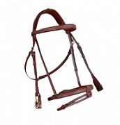 Уздечка на карабинах с франц. капсюлем и съемным ремнем