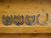 Подкова сувенирная "BRAND" КД с конными заводами